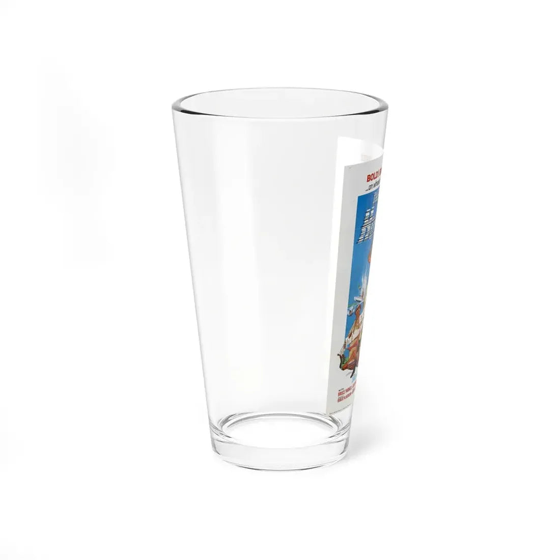 THE ROAD HUSTLERS 1968 Movie Poster - Pint Glass 16oz - Go Mug Yourself