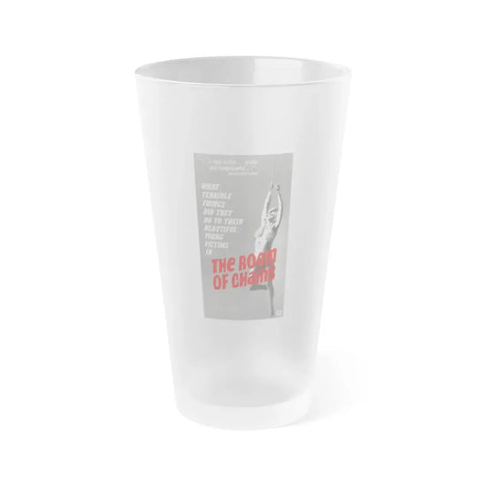 THE ROOM OF CHAINS 1970 Movie Poster - Frosted Pint Glass 16oz Default Title - Go Mug Yourself