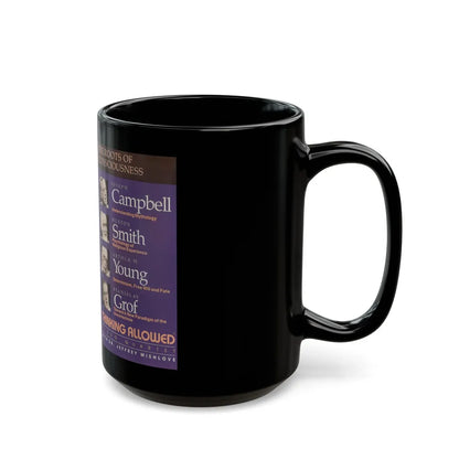 THE ROOTS OF CONSCIOUSNESS (VHS COVER) - Black Coffee Mug-Go Mug Yourself