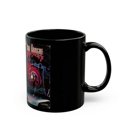 THE RUE MORGUE MASSACRES (VHS COVER) - Black Coffee Mug - Go Mug Yourself