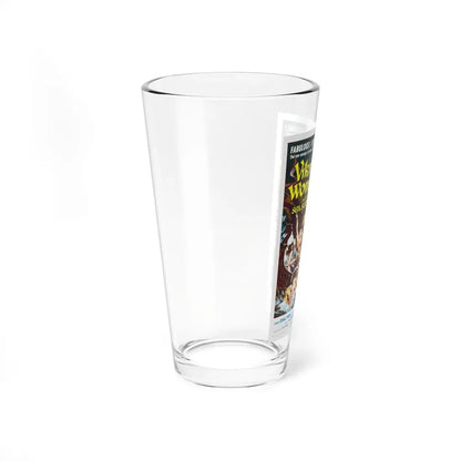THE SAGA OF THE VIKING WOMEN AND THEIR VOYAGE TO THE WATERS OF THE GREAT SEA SERPENT 1957 Movie Poster - Pint Glass 16oz - Go Mug Yourself