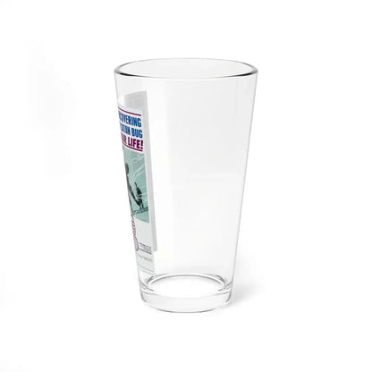 THE SATAN BUG 1965 Movie Poster - Pint Glass 16oz - Go Mug Yourself