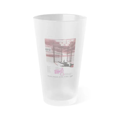 THE SATAN BUG (2) 1965 Movie Poster - Frosted Pint Glass 16oz Default Title - Go Mug Yourself