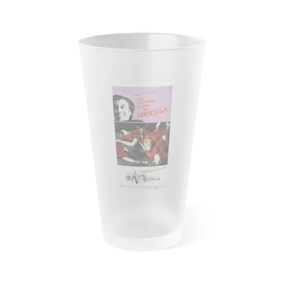 THE SATANIC RITES OF DRACULA 1973 Movie Poster - Frosted Pint Glass 16oz-Go Mug Yourself