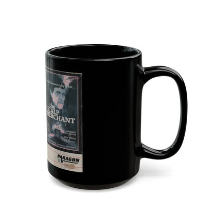THE SCALP MERCHANT PARAGON VIDEO PRODUCTIONS (VHS COVER) - Black Coffee Mug - Go Mug Yourself