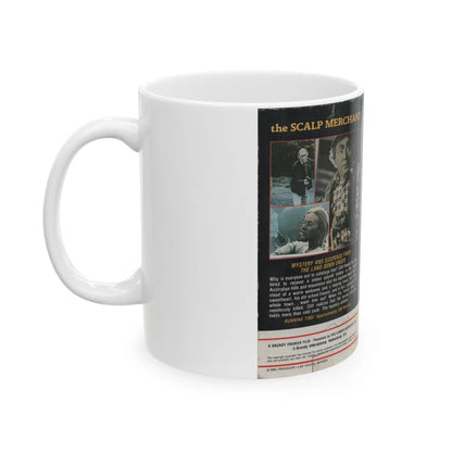 THE SCALP MERCHANT PARAGON VIDEO PRODUCTIONS (VHS COVER) - White Coffee Mug-Go Mug Yourself