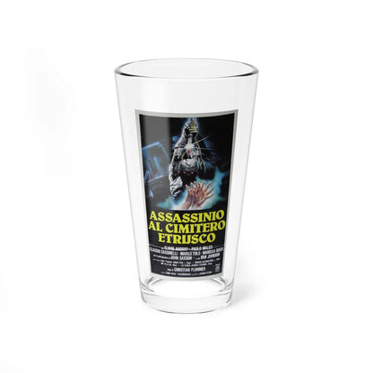 THE SCORPION WITH TWO TAILS 1982 Movie Poster - Pint Glass 16oz-16oz-Go Mug Yourself