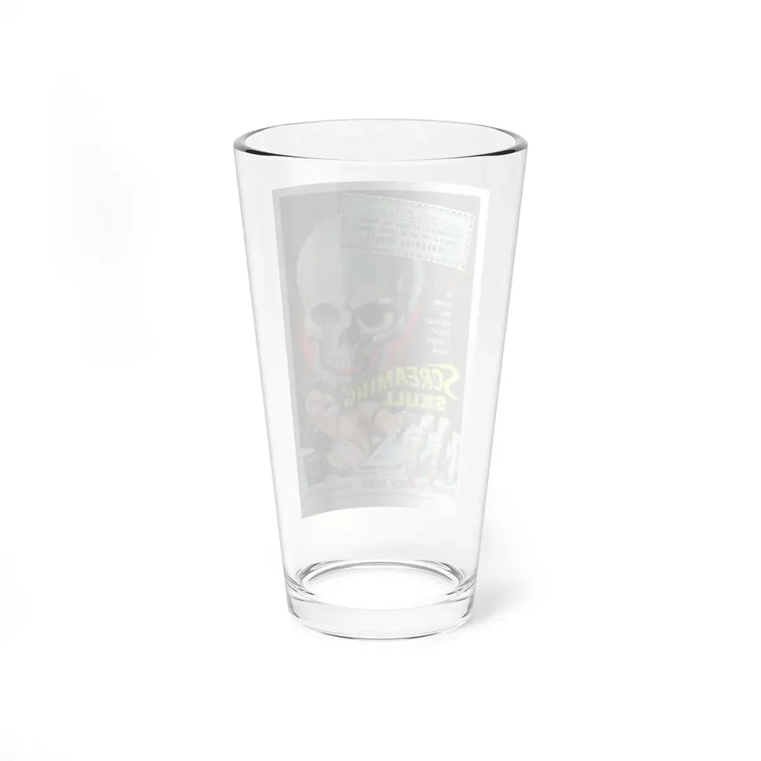 THE SCREAMING SKULL 1958 Movie Poster - Pint Glass 16oz - Go Mug Yourself