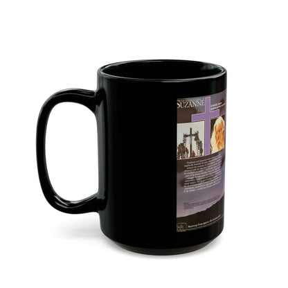 THE SECOND COMING OF SUZANNE (VHS COVER) - Black Coffee Mug-Go Mug Yourself