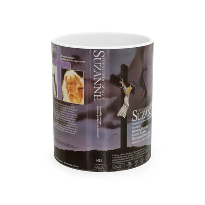 THE SECOND COMING OF SUZANNE (VHS COVER) - White Coffee Mug-11oz-Go Mug Yourself