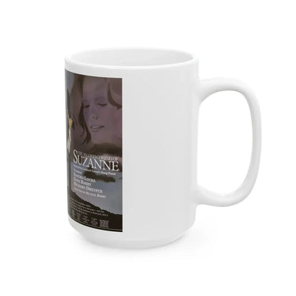 THE SECOND COMING OF SUZANNE (VHS COVER) - White Coffee Mug - Go Mug Yourself
