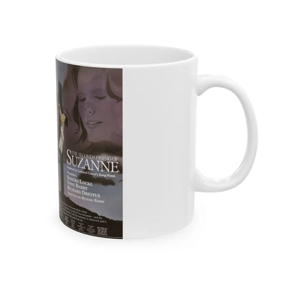 THE SECOND COMING OF SUZANNE (VHS COVER) - White Coffee Mug-Go Mug Yourself