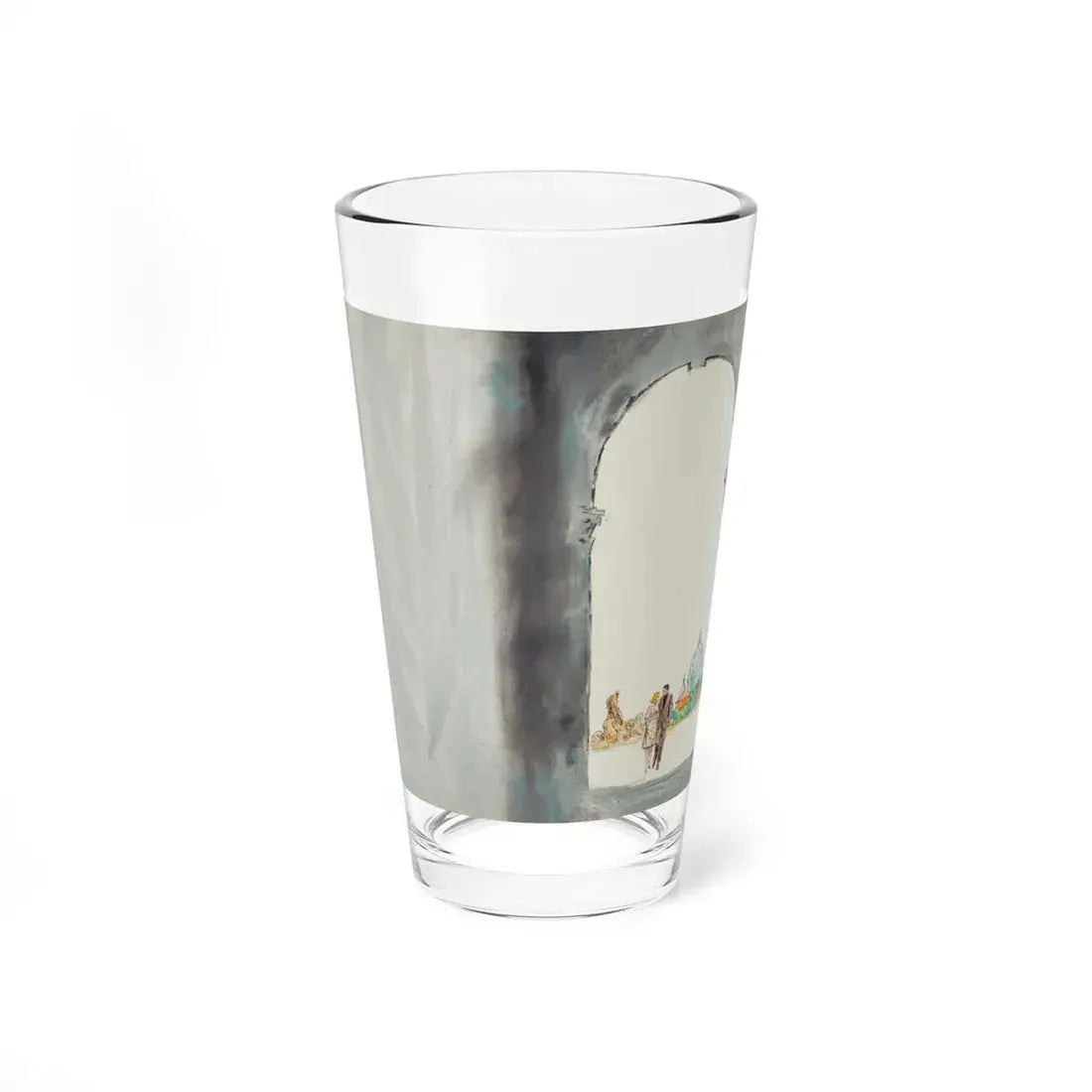 The Second Stone, paperback cover (Avon Books, 1964) - Pint Glass 16oz 16oz - Go Mug Yourself