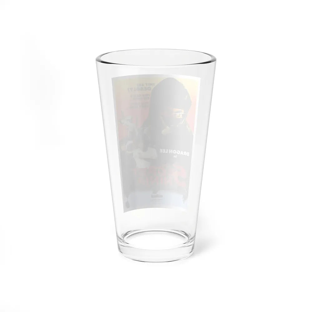 THE SECRET NINJA 1984 Movie Poster - Pint Glass 16oz-Go Mug Yourself