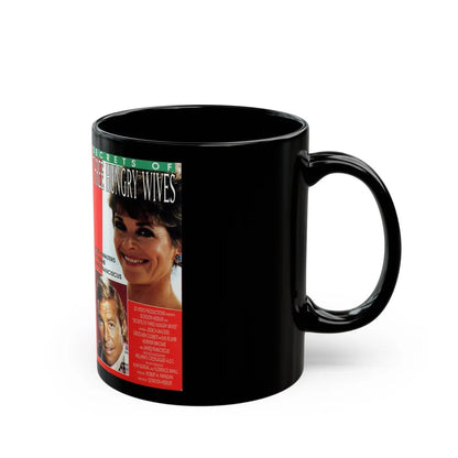 THE SECRET OF THREE HUNGRY WIVES (VHS COVER) - Black Coffee Mug-Go Mug Yourself