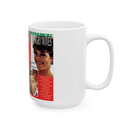 THE SECRET OF THREE HUNGRY WIVES (VHS COVER) - White Coffee Mug-Go Mug Yourself