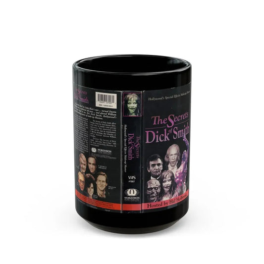 THE SECRETS OF DICK SMITH (VHS COVER) - Black Coffee Mug 15oz - Go Mug Yourself