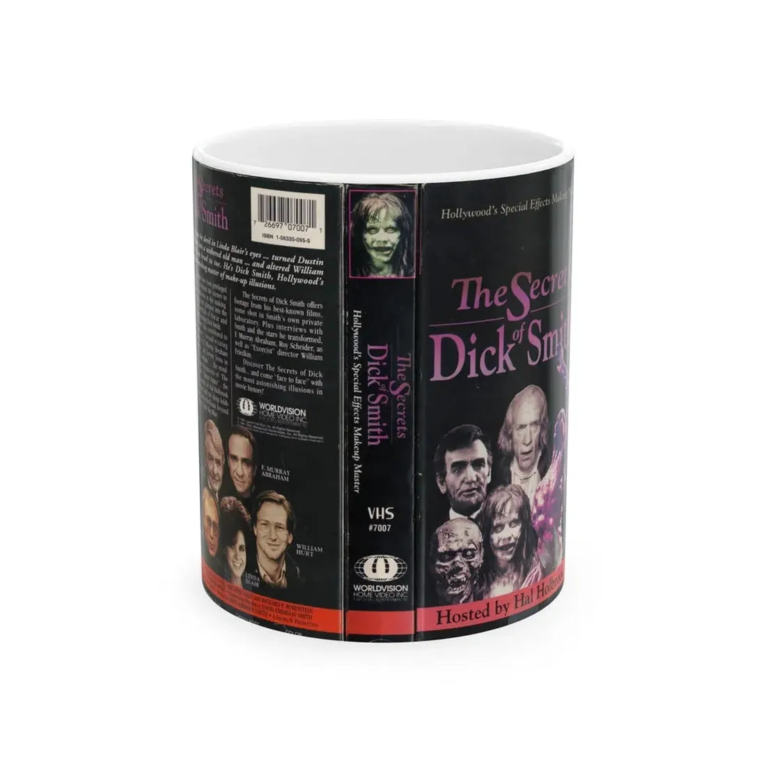 THE SECRETS OF DICK SMITH (VHS COVER) - White Coffee Mug 11oz - Go Mug Yourself