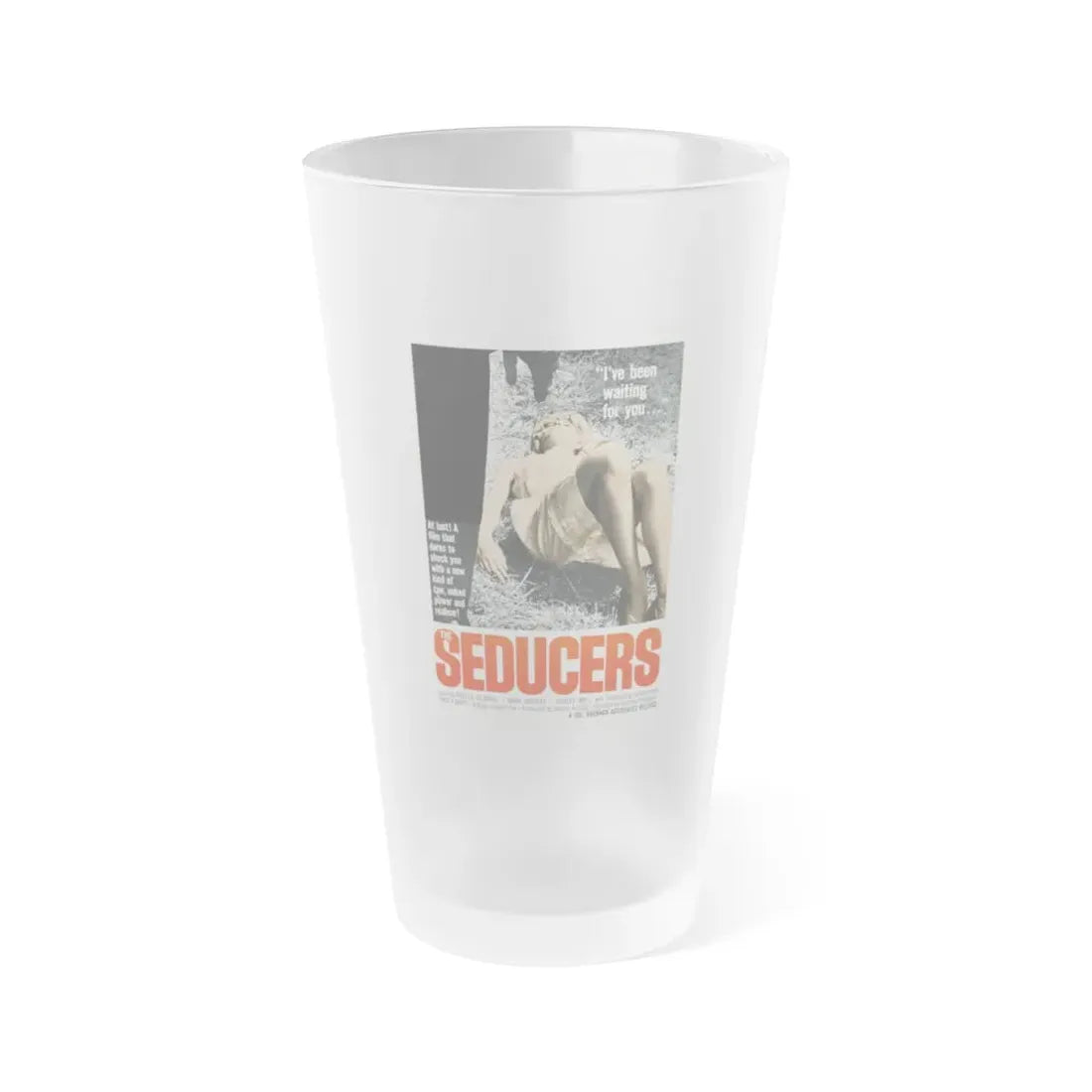 THE SEDUCERS 1962 Movie Poster - Frosted Pint Glass 16oz Default Title - Go Mug Yourself