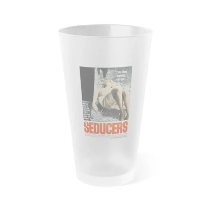 THE SEDUCERS 1962 Movie Poster - Frosted Pint Glass 16oz Default Title - Go Mug Yourself