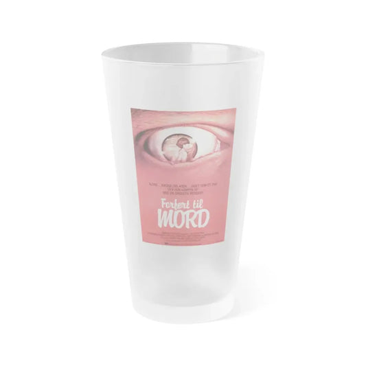 THE SEDUCTION (DANISH) 1982 Movie Poster - Frosted Pint Glass 16oz Default Title - Go Mug Yourself