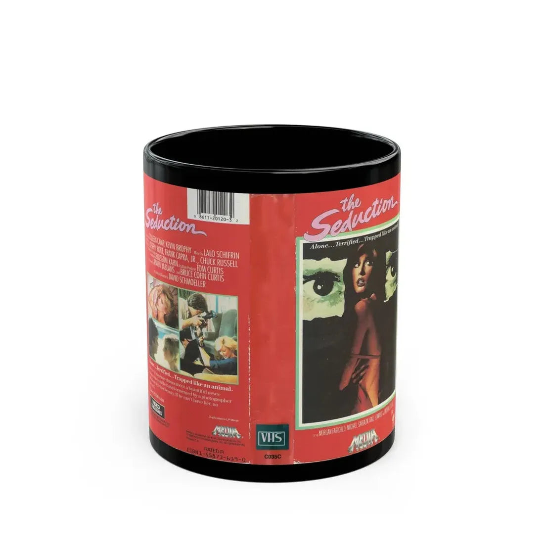 THE SEDUCTION (VHS COVER) - Black Coffee Mug 11oz - Go Mug Yourself