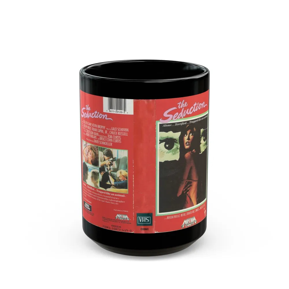 THE SEDUCTION (VHS COVER) - Black Coffee Mug-15oz-Go Mug Yourself