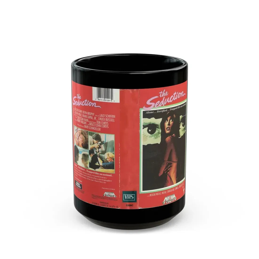 THE SEDUCTION (VHS COVER) - Black Coffee Mug 15oz - Go Mug Yourself