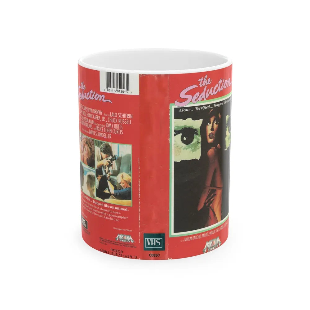 THE SEDUCTION (VHS COVER) - White Coffee Mug-11oz-Go Mug Yourself