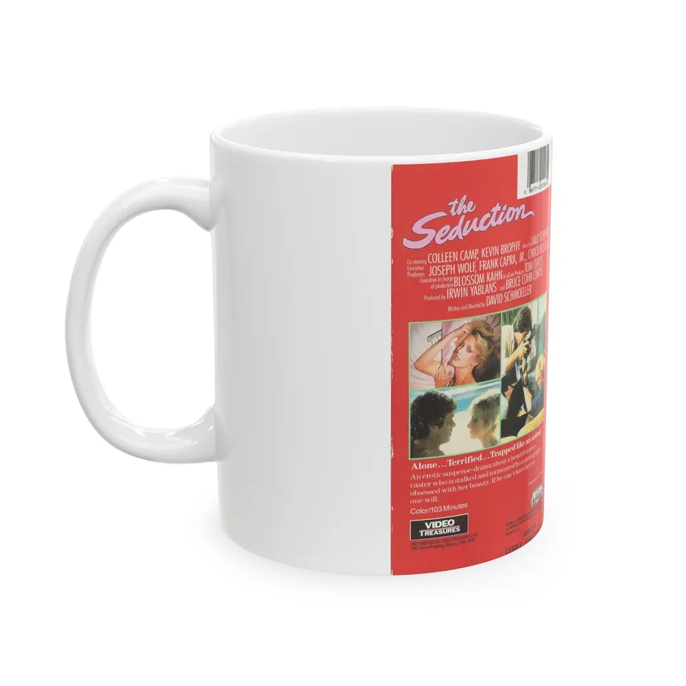 THE SEDUCTION (VHS COVER) - White Coffee Mug-Go Mug Yourself