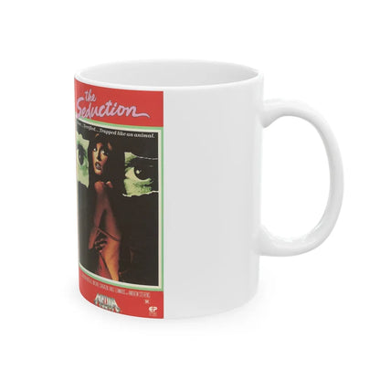 THE SEDUCTION (VHS COVER) - White Coffee Mug-Go Mug Yourself