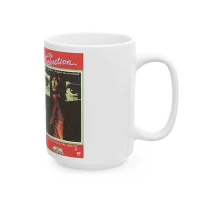 THE SEDUCTION (VHS COVER) - White Coffee Mug-Go Mug Yourself