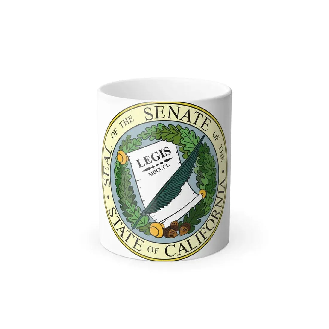 The Senate Of The State Of California - Color Changing Coffee Mug 11oz - Go Mug Yourself