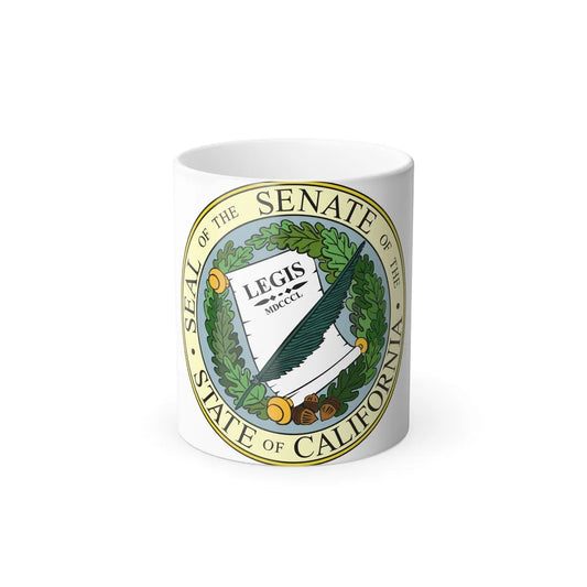 The Senate Of The State Of California - Color Changing Mug 11oz-11oz-Go Mug Yourself