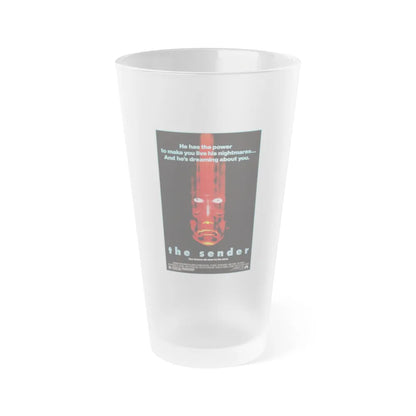 THE SENDER 1982 Movie Poster - Frosted Pint Glass 16oz-Go Mug Yourself