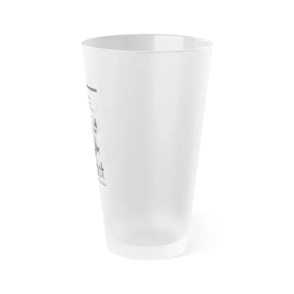 THE SENSUALIST 1966 Movie Poster - Frosted Pint Glass 16oz - Go Mug Yourself