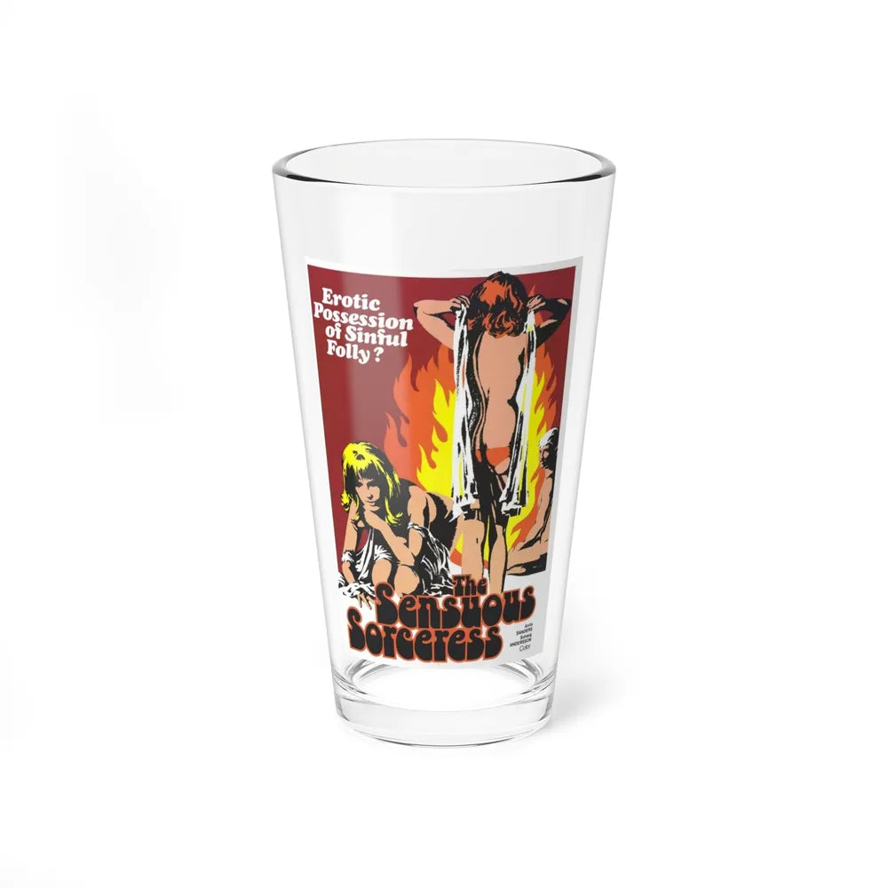 THE SENSUOUS SORCERESS 1970 Movie Poster - Pint Glass 16oz-16oz-Go Mug Yourself