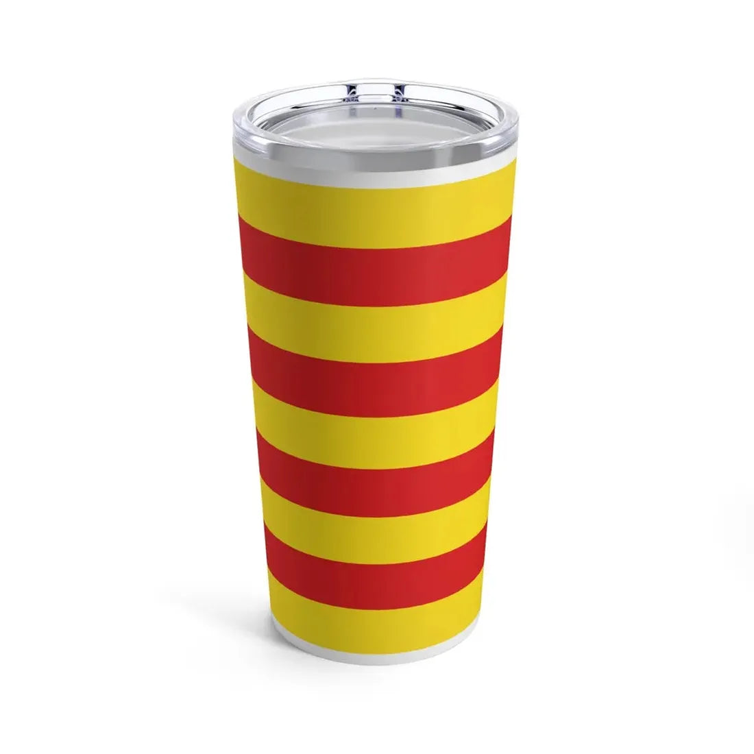 The Senyera the Flag of Catalonia Spain - Tumbler 20oz 20oz - Go Mug Yourself
