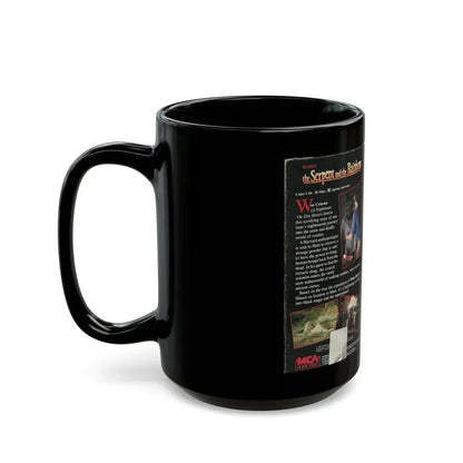 THE SERPENT AND THE RAINBOW (VHS COVER) - Black Coffee Mug - Go Mug Yourself