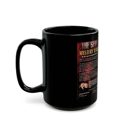 THE SEVEN MYSTERY YEARS (VHS COVER) - Black Coffee Mug - Go Mug Yourself