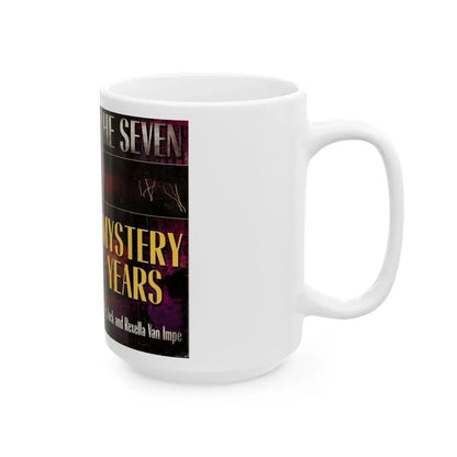 THE SEVEN MYSTERY YEARS (VHS COVER) - White Coffee Mug - Go Mug Yourself