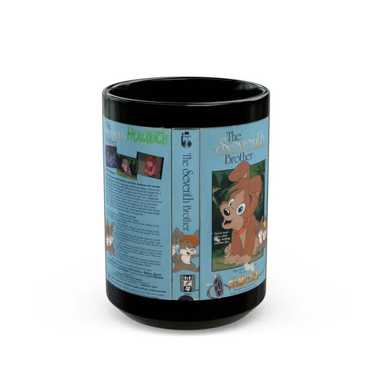 THE SEVENTH BROTHER (VHS COVER) - Black Coffee Mug 15oz - Go Mug Yourself