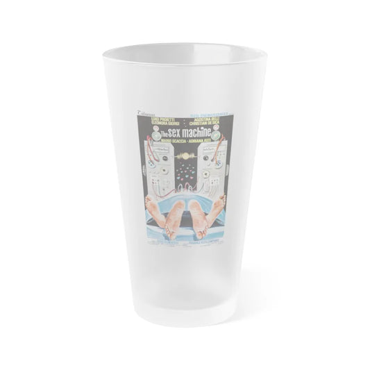 THE SEX MACHINE 1975 Movie Poster - Frosted Pint Glass 16oz-Go Mug Yourself