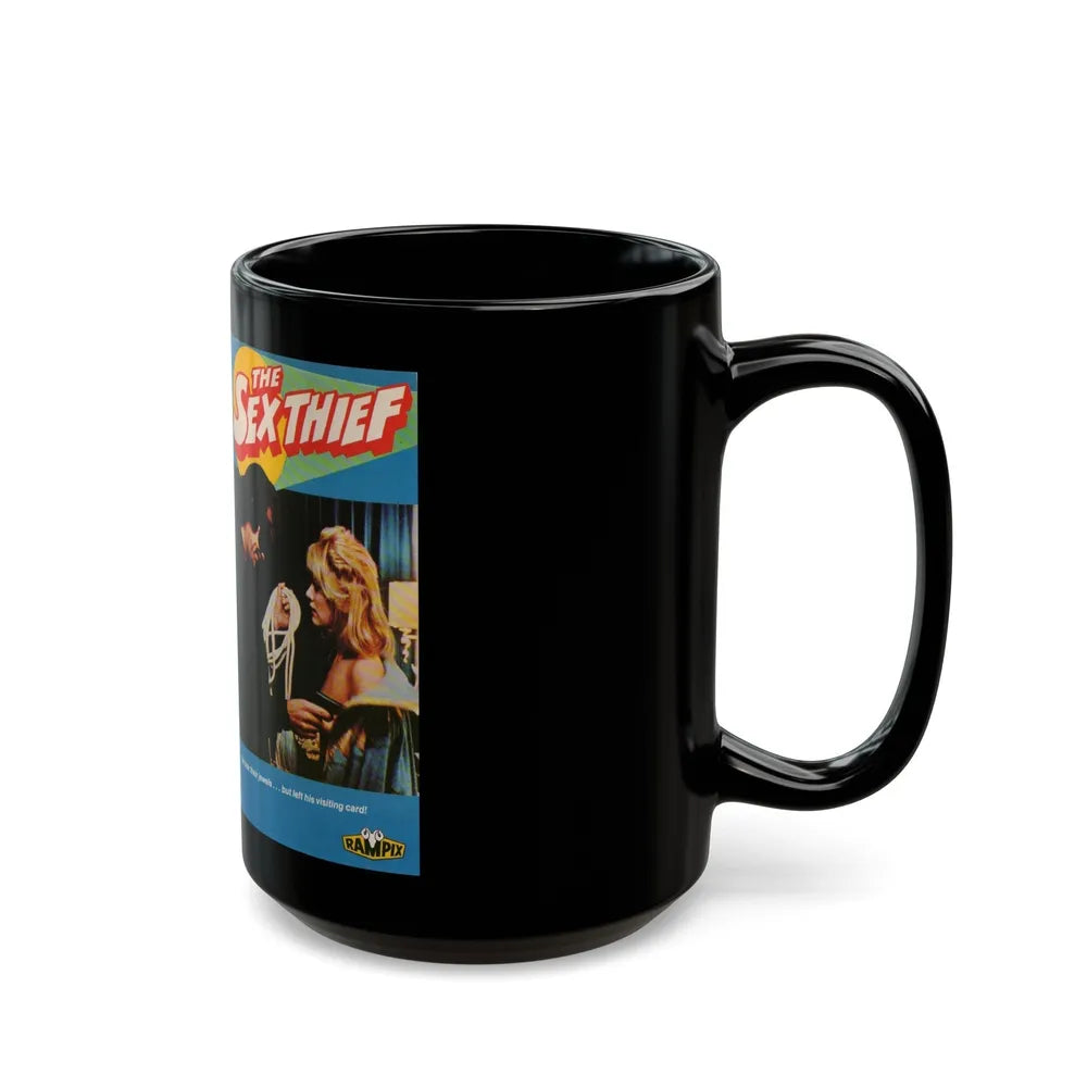 THE SEX THIEF (VHS COVER) - Black Coffee Mug-Go Mug Yourself