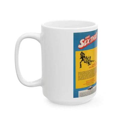 THE SEX THIEF (VHS COVER) - White Coffee Mug - Go Mug Yourself