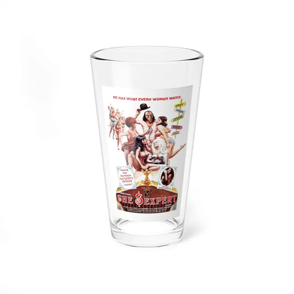 THE SEXPERT 1972 Movie Poster - Pint Glass 16oz-16oz-Go Mug Yourself