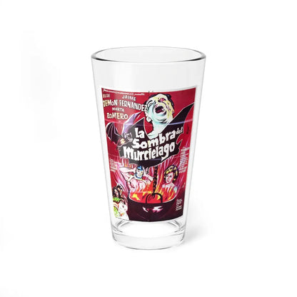THE SHADOW OF THE BAT 1968 Movie Poster - Pint Glass 16oz 16oz - Go Mug Yourself