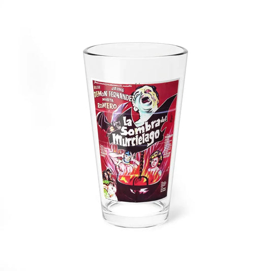 THE SHADOW OF THE BAT 1968 Movie Poster - Pint Glass 16oz 16oz - Go Mug Yourself