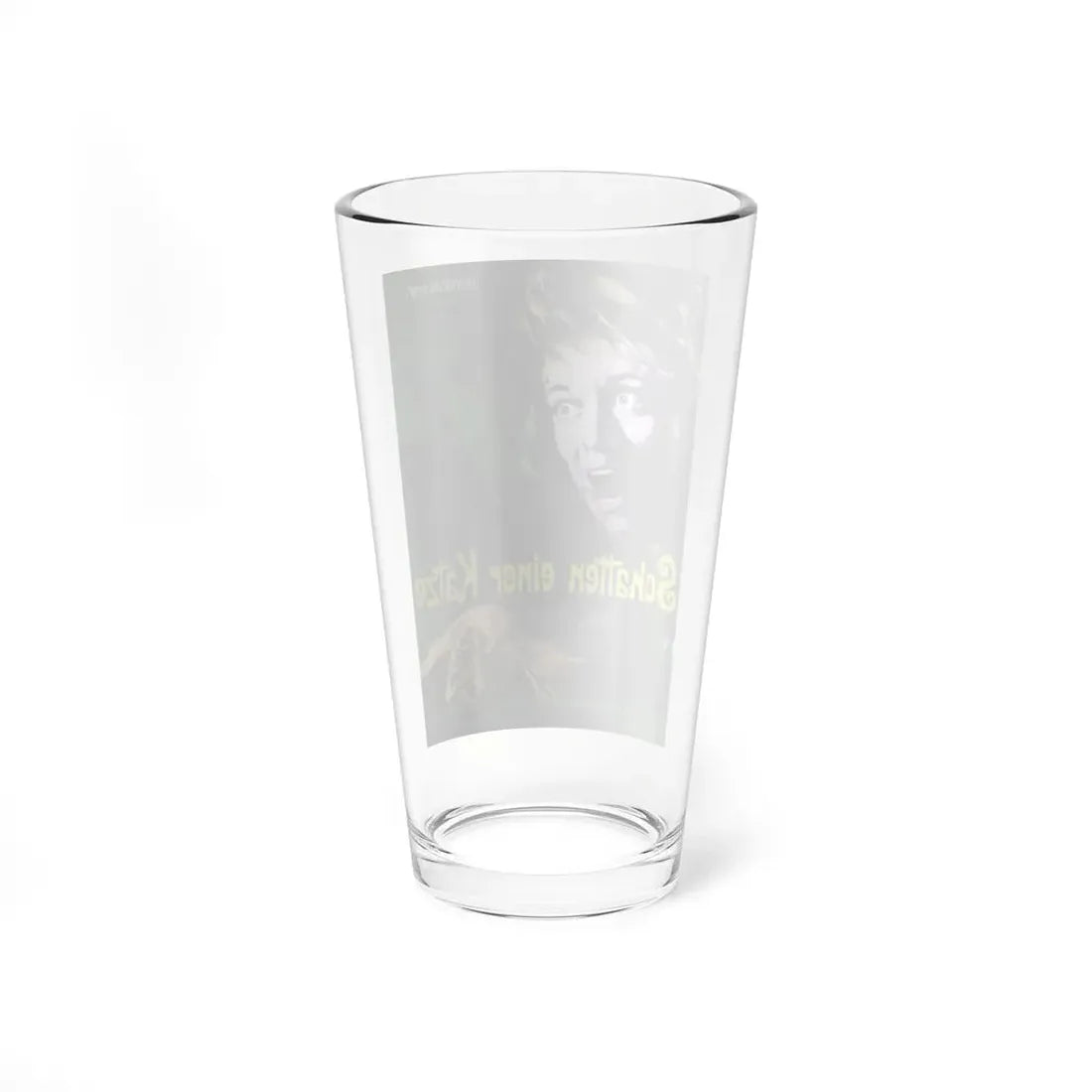 THE SHADOW OF THE CAT (GERMAN) 1961 Movie Poster - Pint Glass 16oz - Go Mug Yourself