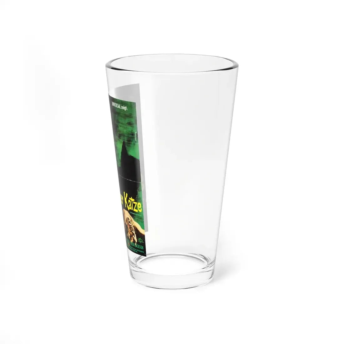 THE SHADOW OF THE CAT (GERMAN) 1961 Movie Poster - Pint Glass 16oz - Go Mug Yourself